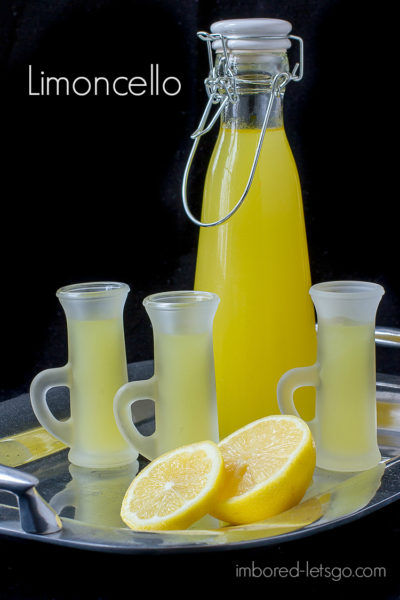 Homemade Limoncello
