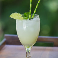 Coconut Pear Cocktail - Oh so refreshing!