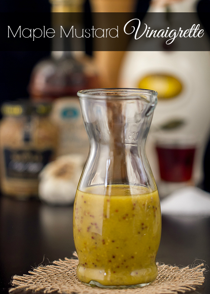 Maple Mustard Vinaigrette I'm Bored, Let's Go...