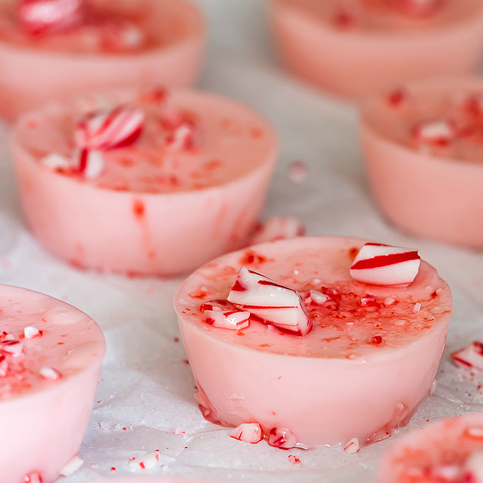 Candy Cane Martini Jello Shots I'm Bored, Let's Go...