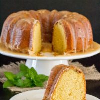 Bailey's Irish Cream Bundt Cake