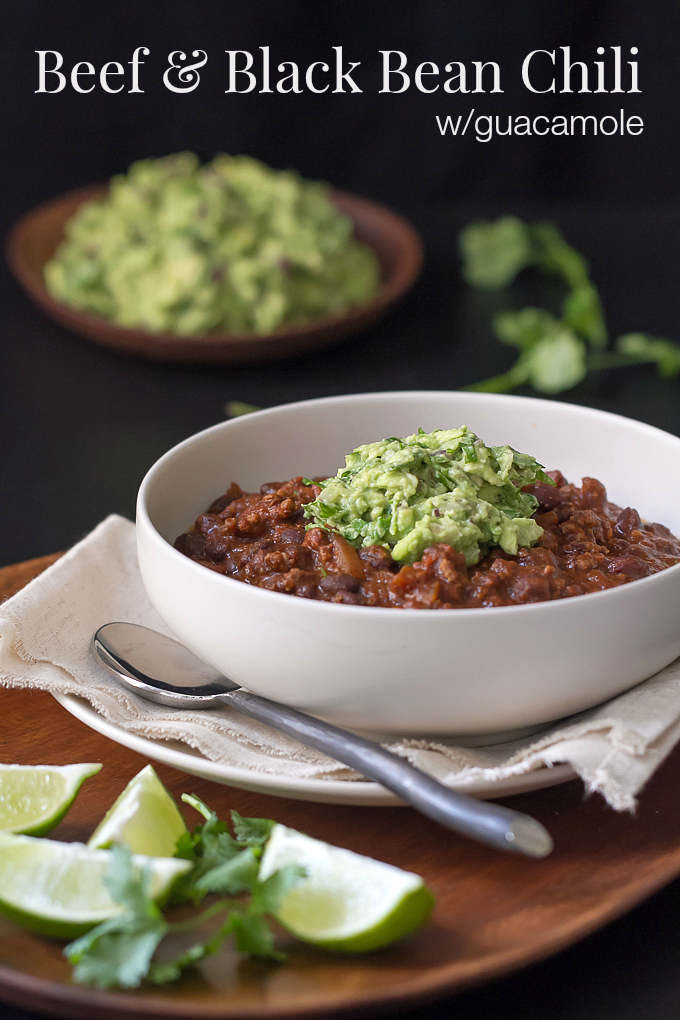Beef and Black Bean Chili