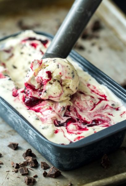 Cherry Chocolate Ice Cream